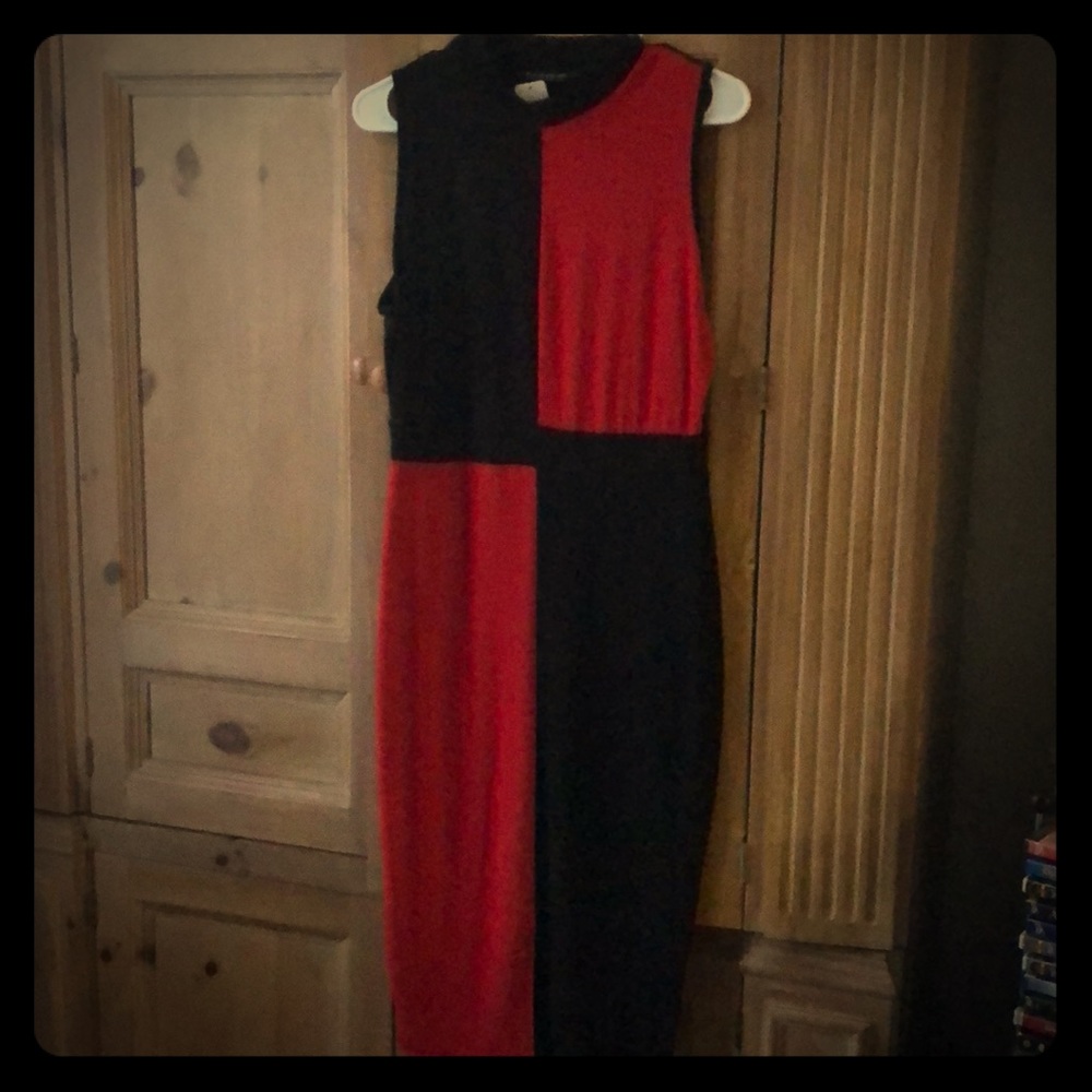 Color block dress
